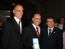 O presidente do GC&VB, Ricardo Roman Jr; o prefeito de Guaruj, Farid Madi; e o Secretrio de Turismo de Guaruj, Valter Batista de Souza.